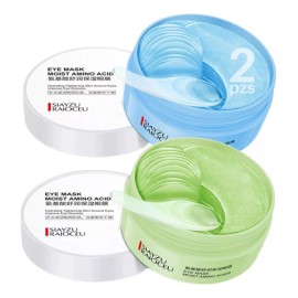 Universo en Linea 2 Tarro 60 Parches Hidrogel Ojos Colageno Hidratante Ácido