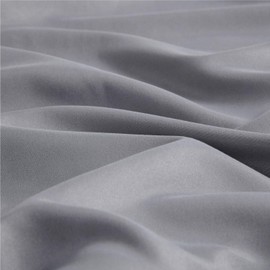 Bedsure Pillow Cases 2 Pack - 50x75 cm Pillowcases with Envelope Closure, Brushed Polyester Microfibre Pillow Covers for Hair and Skin, Pillow Case Standard Size Set of 2, Gifts for Women, Grey