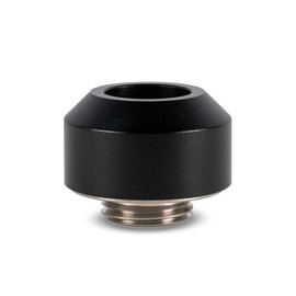 Optimus Hardtube Fitting, 12 mm, Pack of 6 with Tools, Black