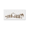 Nativity Stencil - DIY Stencils That Work Great for Wood