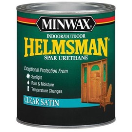 Minwax Helmsman Indoor/Outdoor Spar Urethane, Quart, Satin