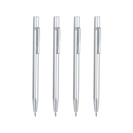 4 Pcs Tungsten Carbide Tip Scriber, Metal Scribe Pen Tool, Engraving Etching Curve Pen Tools with Clip for Metal Sheet, Ceramics, Glass