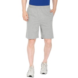 Turtle Bay New York Mens Knit Shorts Grey Heather/X-Large