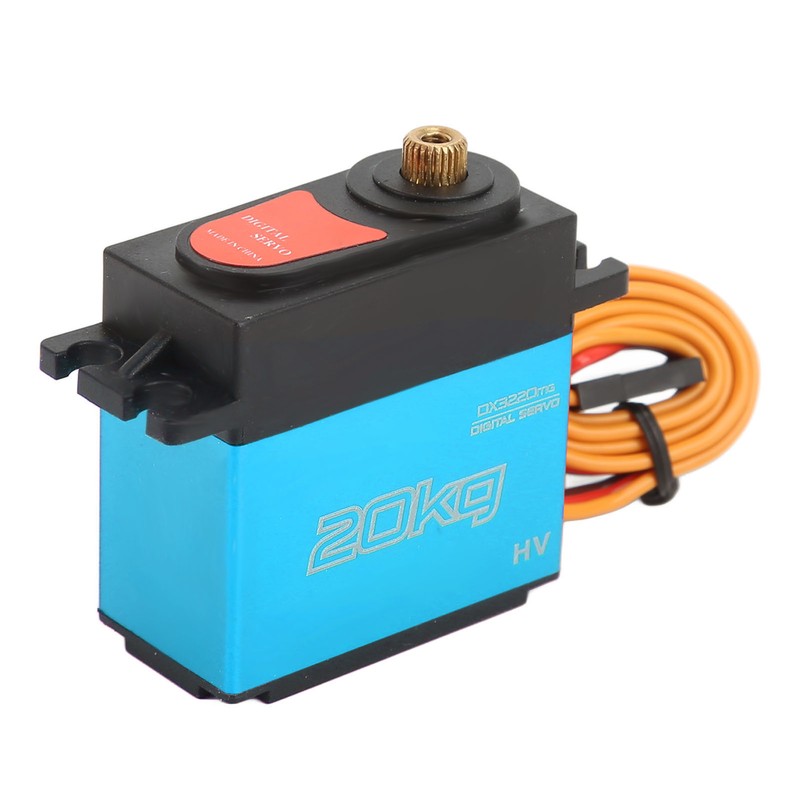 20KG RC Digital Servo 180 Degree Rotation High Speed Metal