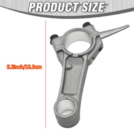 Hoypeyfiy Hoypeyfiy 68mm Piston Ring & Connecting Rod Gasket Set Replacement for Honda GX160/GX200 168F 5.5HP-6.5HP Engines (Replaces 13101-ZF7-010, 13101-ZH8-010, 91201-Z0T-801)