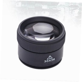 Mikinona Optical Magnifier Loupe for Jewelry Coins Stamps High Definition Glass Lens Handheld Magnifying Glass for Fine Detail Inspection Hobbies Crafts Antiques