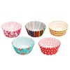 KitchenCraft Pack of 250 Cupcake Cases, Assorted 'Brights' Floral /
