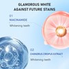 Hotluck Niacinamide Whitening Toothpaste: Removes Deep Stains, Brightens Teeth, and
