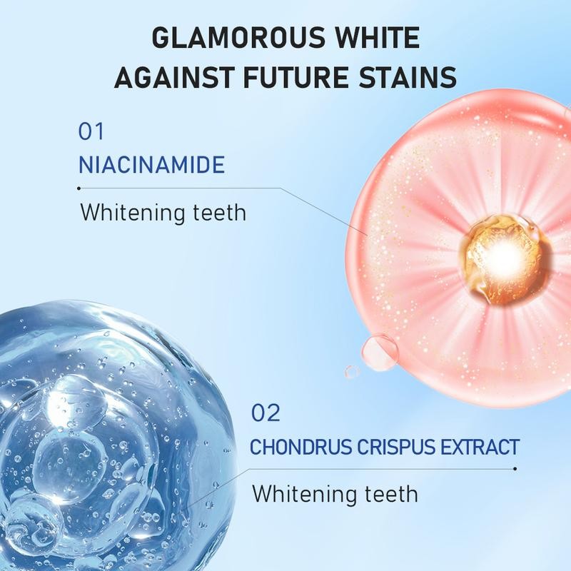 Hotluck Niacinamide Whitening Toothpaste: Removes Deep Stains, Brightens Teeth, and