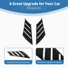 PDKLIN for Bronco Raptor Hood Vent Cover Trim Decal for