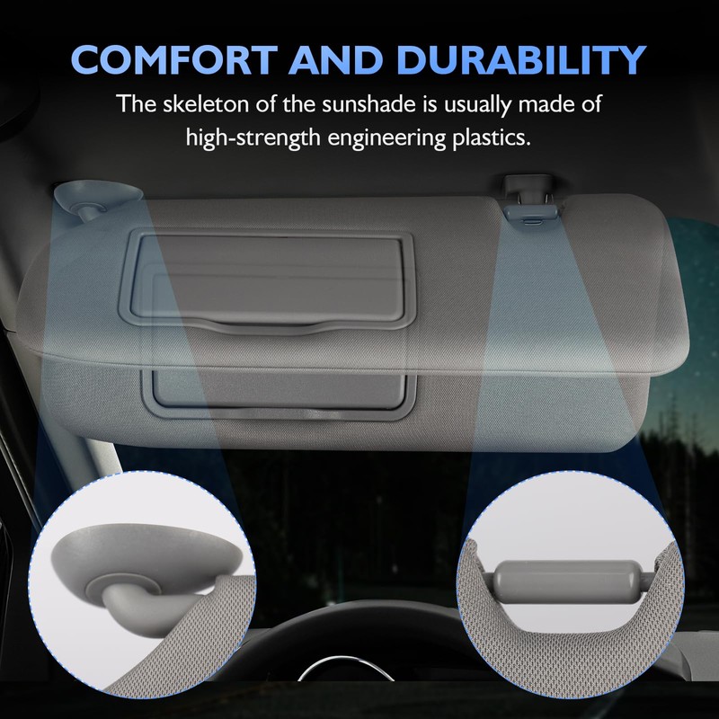 ItranMc Sun Visor Driver & Passenger Side for Honda CRV