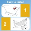 Double Hammock Comfortable with Stand for Hanging Sturdy 440lbs Capacity