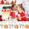 PHOGARY 2 Pack Christmas Tablecloths Gingerbread Tablecloth, Gingerbread House Tablecloths