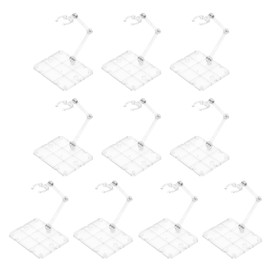 YONGDING Plastic Model Figure Stand, Model Spirit, Transparent Stand, HG RG ROBOT Spirit, SHF, Kamen Rider Model Display Stand, Hobby Stand, 0.1 inch (3 mm) Axis, 1/144, Gunpla, Multiple Connection