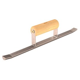 Bon 11-334 14-Inch by 3/4-Inch Half Round Sledrunner with Wood Handle