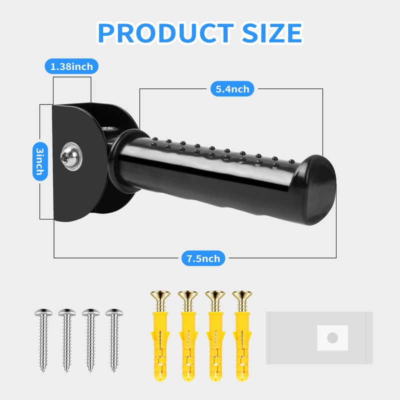 Flip Up Grab Bar for Doorway,Door Assistant Support Grip Handle,Wall