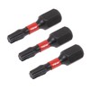 Sealey 3pc 25mm TRX-Star* T20 Impact Power Tool Bit Set
