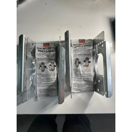 Simpson Strong Tie #HSS2-2-SDS3 Stud Shoe With 24 Screws For Double 2x, (2-pack)