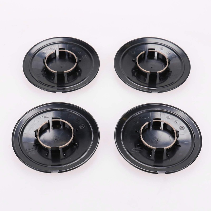 Original Fiat 500/C Wheel Hub Cap Set, 4 Pieces, 51884863