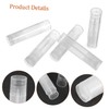 Beavorty 50pcs Lip Balm Tubes Containers for Lip Balm Lipstick