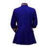CosplayDiy Men's Colonial Military Tailcoat Costume 18th Century Medieval Regency