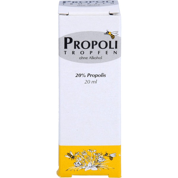Propolis Drops 20% Alcohol Free, 20 ml