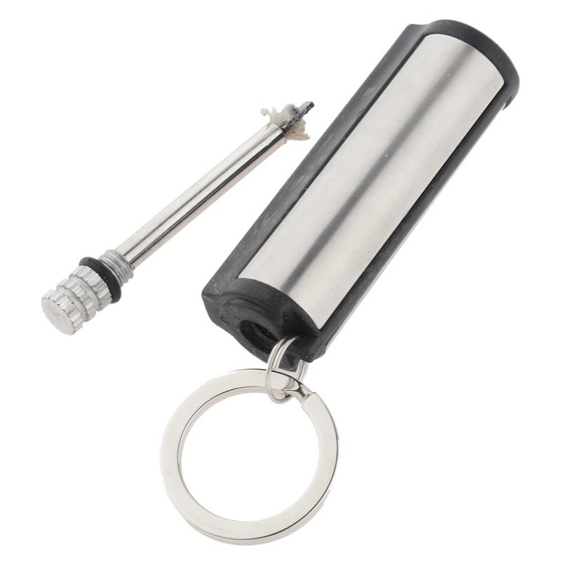 Outdoor Emergency Keychain Match Style Fire Starter