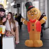 Valentines Day Inflatable Decoration with LED Lights Cute Boy Shape
