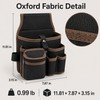 Multifunctional Tool Storage Belt Pouch – Hands-Free Organizer for Electricians,