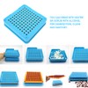 100 Holes Empty Capsule Plates Board Powder Tool Capsules Filling