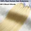 GOOFIT Hair Extensions Micro Loop Human Hair Extensions Remy Hair