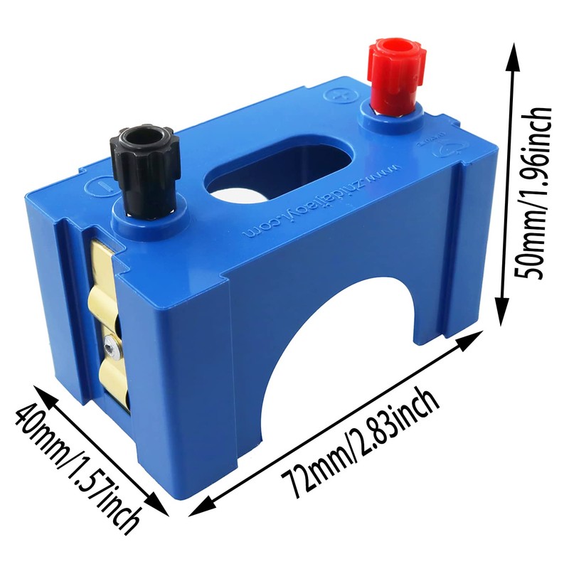 ZZLZX D-Cell Battery Holder 4PCS 72x40x50 mm / 2.83x1.57x1.96 Inches
