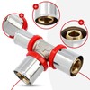 T-Piece PEX Press Fitting 20 x 16 x 20 mm