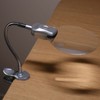 Magnifying Glass Clamp LED Light Gooseneck Desk Lamp Clamp for