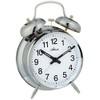 Atlanta Alarm Clock Analogue Silver 1054-19