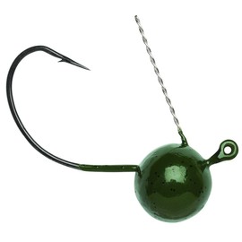 VMC Wacky Weedless Jig 1/8 Green Pumpkin, One Size