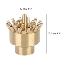 Fountain Nozzle Head, DN40 Female Thread Fountain Nozzle Scattering Landscape Spray Head, Water Fountain Nozzle