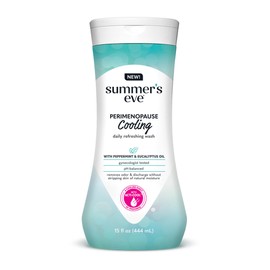 Summer’s Eve, Perimenopause Cooling Wash, Removes Odor, pH balanced Feminine Wash, 15 Fl Oz