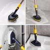 Yocada Tub Tile Scrubber Brush 2 in 1 Cleaning Brush