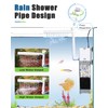 AQQA Fish Tank Filter, 550L/h Internal Aquarium Filter, 6W Quiet