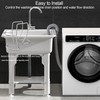 Washing Machine Drain Hose Holder, Adjustable Shape Washing Machine Washer
