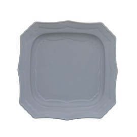 EAST table Square Plate, 7.1 inches (18 cm), Classic Matte Gray