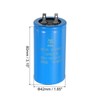 PATIKIL Motor Start Capacitor, 100uf 300V CD60 Running Capacitor for