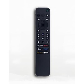 RMF-TX920U Mando a distancia con voz para Sony Smart TV, Reemplazo con retroiluminación para Sony Bravia 7, Bravia 8, Bravia 9, TV 2024