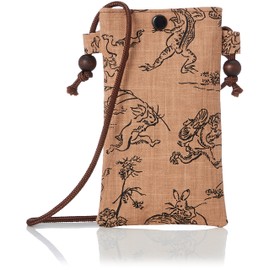 Maruzen Chouju Caricata/Brown Smartphone Accessories 1.4 x 0.6 x 7.3 inches (3.5 x 1.5 x 18.5 cm)