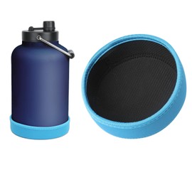 SUNMON Boot for RTIC Water Bottles One Gallon - Shock-Absorbing Base Cover, Non-Slip Bottom Protector with Quiet Design (BPA-Free, Blue)