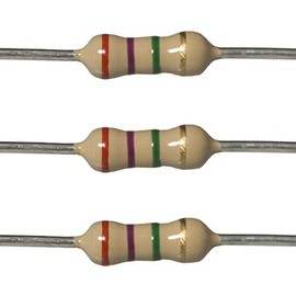 E-Projects 100EP5142M70 2.7M Ohm Resistors, 1/4 W, 5% (Pack of 100)
