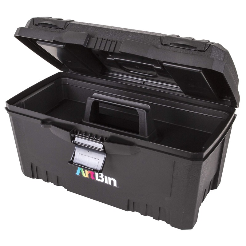 ArtBin 6918AB Twin Top 17 inch Supply Box, Portable Art