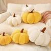 AIMALL Pumpkin Shaped Plush Cushion, 9.05 Inch Wide Colourful Home