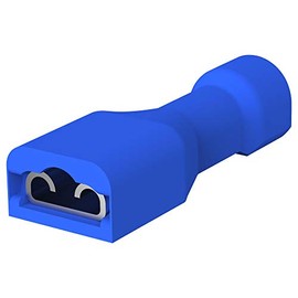 AMP - TE CONNECTIVITY - 3-520402-2 - Quick Disconnect Terminal Female Quick Disconnect 0.187" x 0.02" 4.75mm x 0.51mm 187 Series-6pack